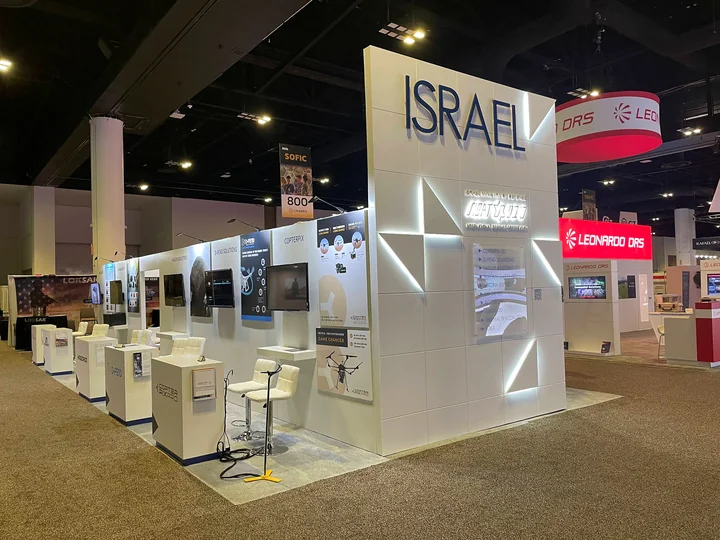 SIBAT Israel Ministry of Defense booth at SOFIC 2022, Tampa, FL