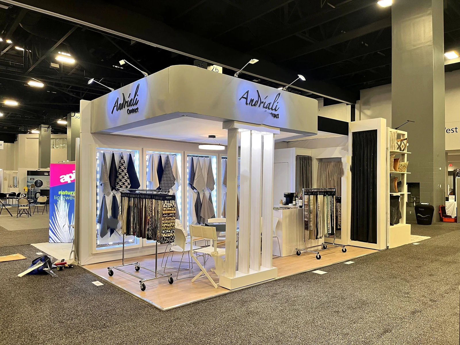 Andriali booth at CSIE 2023 in Miami Beach, Florida