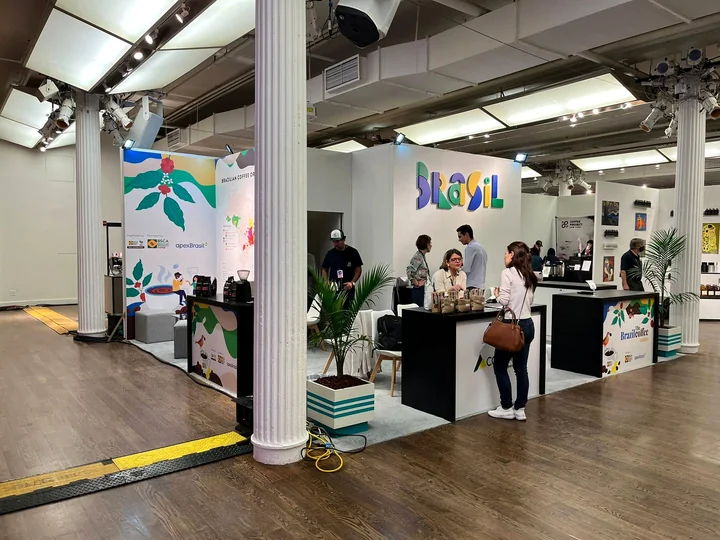 Brasil (BCPA) booth at The New York Coffee Festival 2022, New York, NY