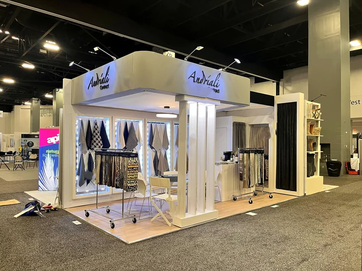 Andriali booth at CSIE 2023, Miami Beach, FL